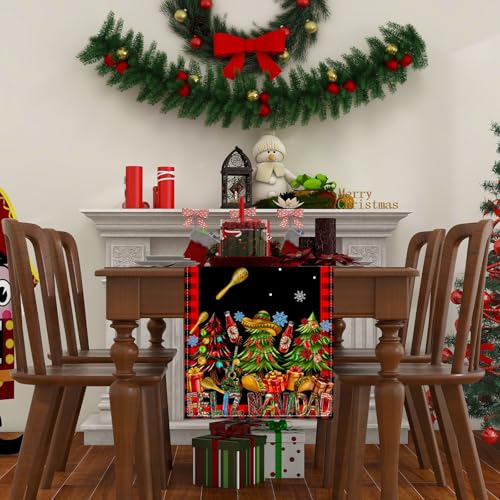 Christmas Table Runner 13x72 Inch Seasonal Holiday Home Decor