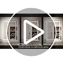 White LED Bathroom Vanity Mirror 20x28 Anti-Fog with Lights - NEWBULIG