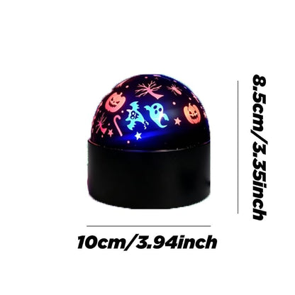 Halloween Pumpkin Light Projector 360° Lamp