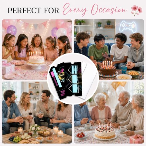 Ice Cream Drip Birthday Party Invitations 20 Pack - Baseball Variation