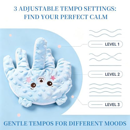 Remote Control Sleeping Toy Palm - Automatic Soothing Soft Plush