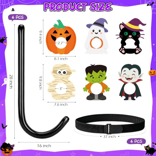 Halloween Tail Game Set for Adults & Kids, Party Fun Interactive Game