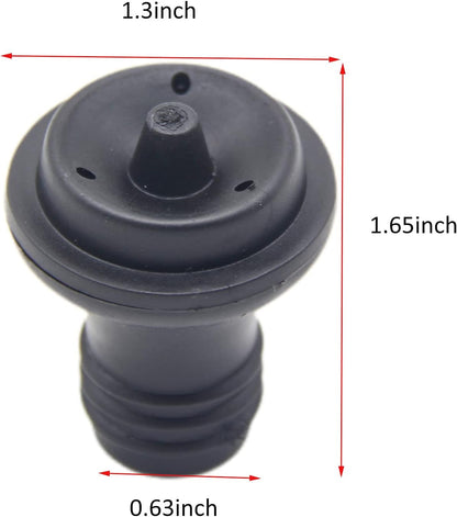 Wine Bottle Stopper, Wine Saver Vacuum Stoppers, Wine pump Vacuum Stoppers, Pack of 12, Rubber Wine Stoppers for Wine Saver Vacuum Pump Preserver, Solid stoppers Fit Every Bottle, Keep Wine Fresh