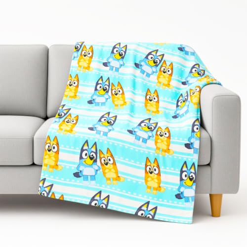 Bluey Travel Blanket and Pillow Set with Stickers & Accessories