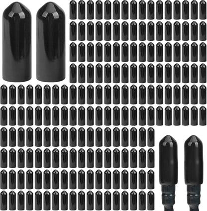 200 Pcs No Glow Caps for String Lights - Blackout Caps for 5mm LED Tubes