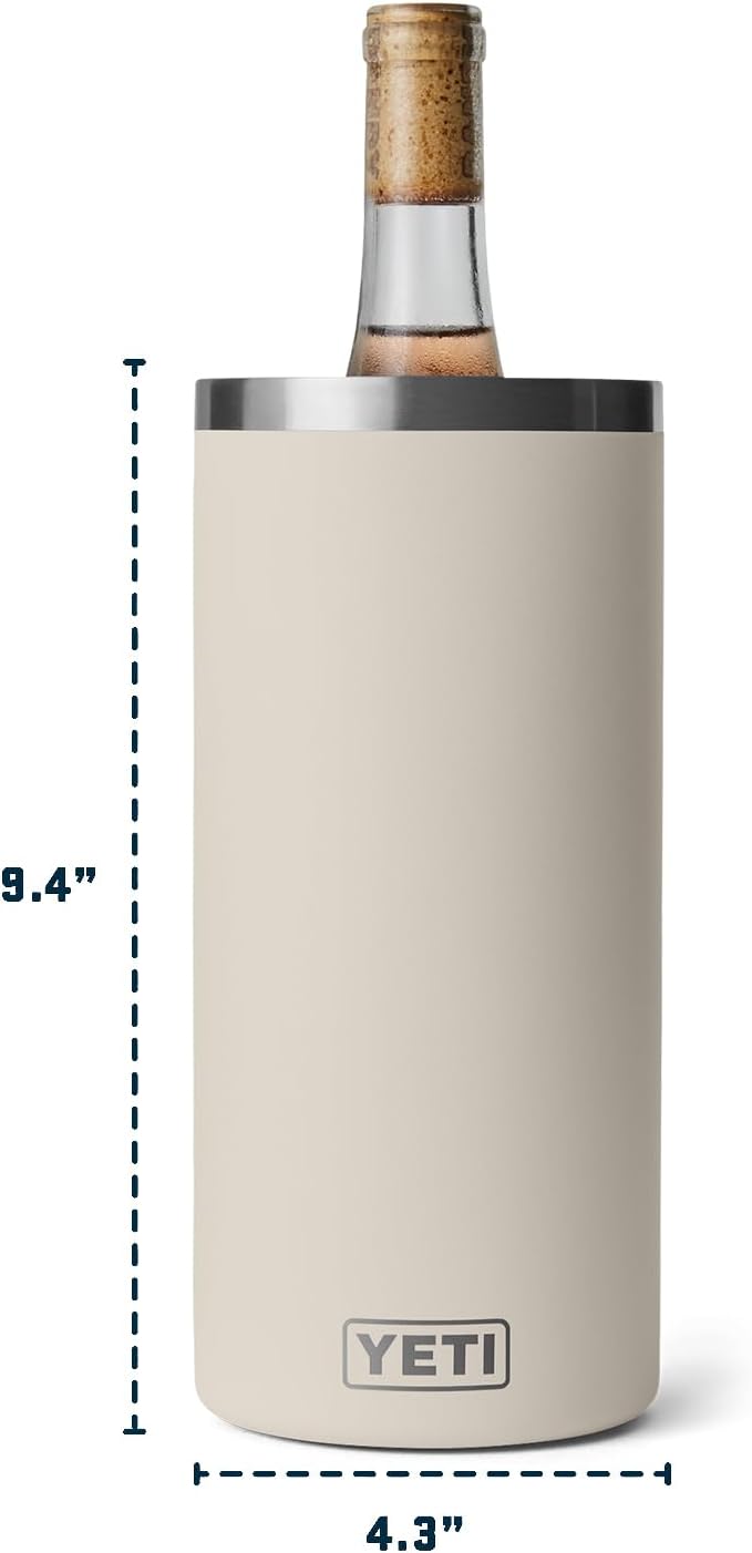 YETI Rambler Wine Chiller, Fits Most Wine Bottles