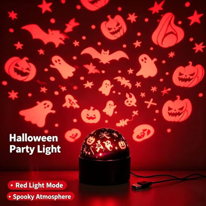 Halloween Pumpkin Light Projector 360° Lamp