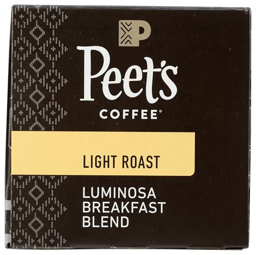 Peet's Coffee Colombia Luminosa Light Roast Coffee K-Cup Coffee Pods (10 Count)