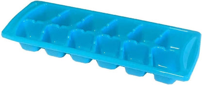 Skiennix 4-Pack Stackable Ice Cube Trays - BPA-Free Plastic, 12-Cube Set for Drinks & Meal Prep