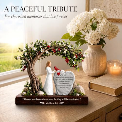 DEZI- Cardinal Gifts for Women Sympathy Bereavement Gift for Loss of Loved One - Cardinal Figurine