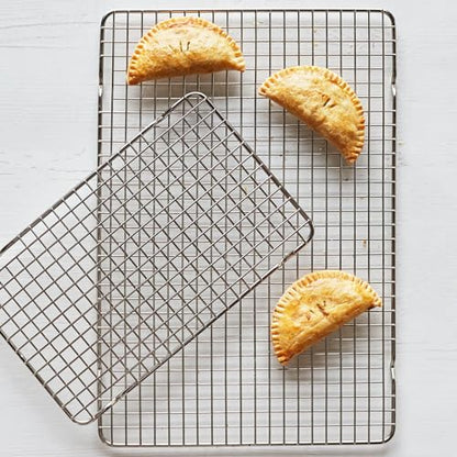 Sur La Table 12" x 17" Stainless Steel Cooling Baking Rack Grid, Silver