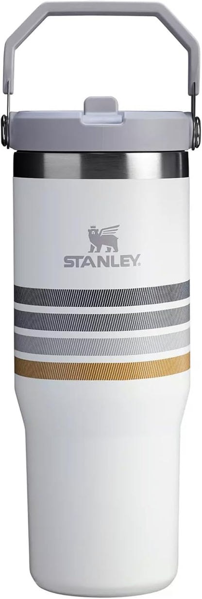 Stanley 30 oz Varsity Iceflow Tumbler Cup - Durable Flip Straw Design for On-the-Go Hydration