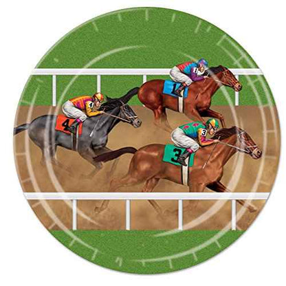 Beistle Horse Racing Plates