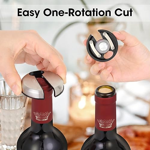 Beneno Corkscrew Wine Bottle Opener Gift Set Ingot Silver