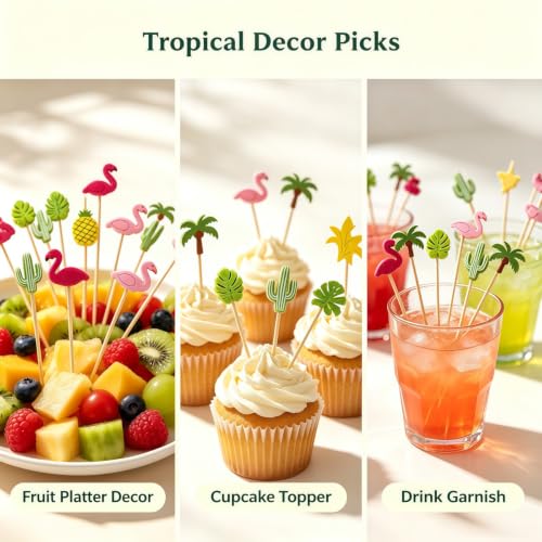 180PCS Cocktail Umbrellas and Picks Set for Drinks & Party Decor