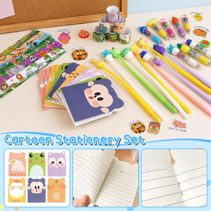 322 Pcs Birthday Party Favor Set with Cups, Goodie Bags & Toys
