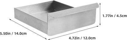 Skiennix Replacement Oil Tray - Stainless Steel Holder for Easy Maintenance | Compatible with Popcorn Machines