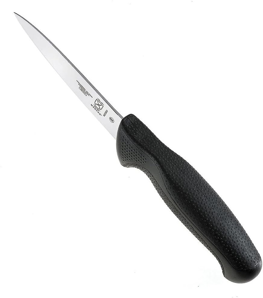 Mercer Culinary Paring Knife - 4-Inch Millennia with Black Handle for Precision Cutting