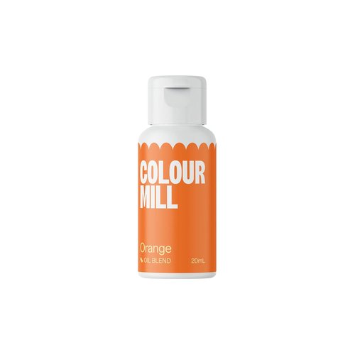 Colour Mill Oil-Based Food Coloring - Vibrant Orange for Baking & Decorating | 20 Milliliters