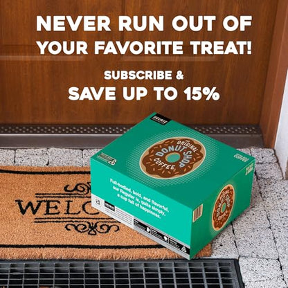 The Original Donut Shop Dark Keurig Single-Serve K-Cup Pods, Dark Roast Coffee, 60 Count, (6 Packs of 10)