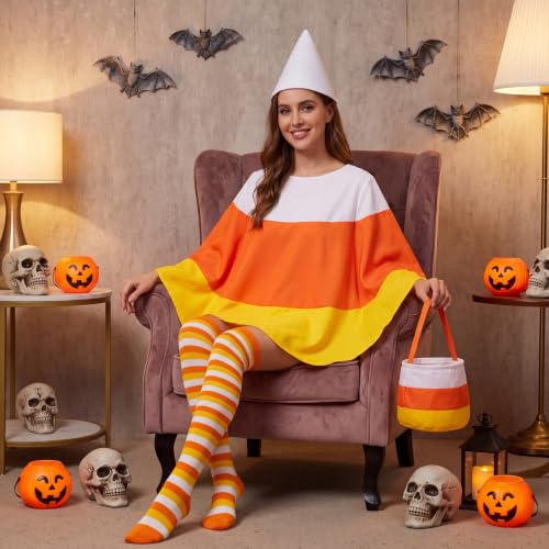 Halloween Candy Corn Costume for Adult Women - Costumes & Accessories