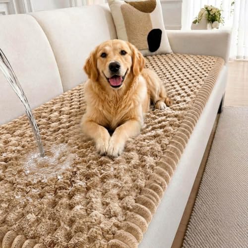 Washable Dog Couch Cover with Non-Slip Sticks - Waterproof Sofa Protector