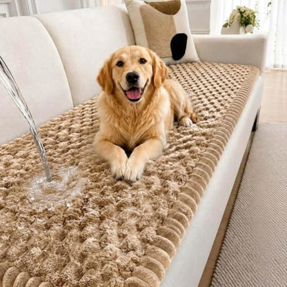 Washable Dog Couch Cover with Non-Slip Sticks - Waterproof Sofa Protector
