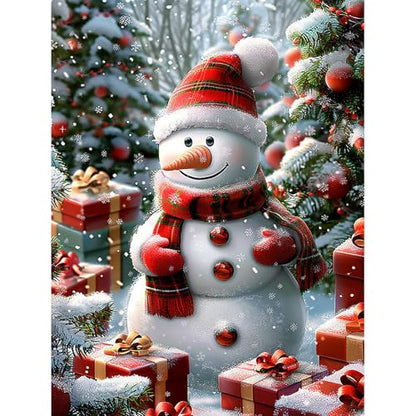 Christmas Diamond Painting Kit for Adults - Snowman, Variation PD030