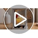 Memorial Lantern Picture Frame & Drawer for Loss of Mom - White Variation