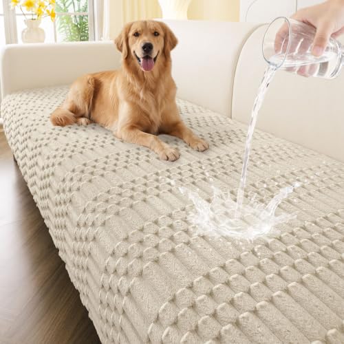 Waterproof Pet Couch Cover for Dogs - Washable Non-Slip Sofa Protector