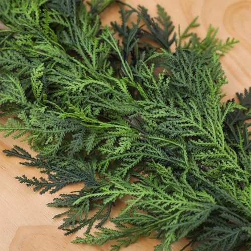 9 ft Artificial Christmas Cedar Garland - Realistic Holiday Decor