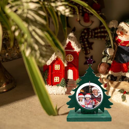 Christmas Tree Resin Photo Frame Mold - Silicone Craft Mold for Epoxy Crafts