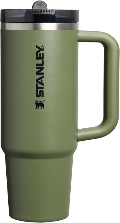 STANLEY Quencher ProTour 30 oz Tumbler - Leakproof Lid, Built-In Straw & Handle | Insulated, BPA-Free, Dried Pine VRT