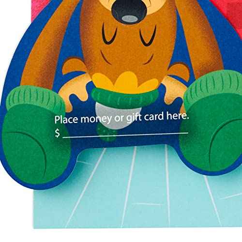 Hallmark Pop Up Funny Christmas Gift Card Holder or Money Holder Card (Naughty List) (5XXH2003)