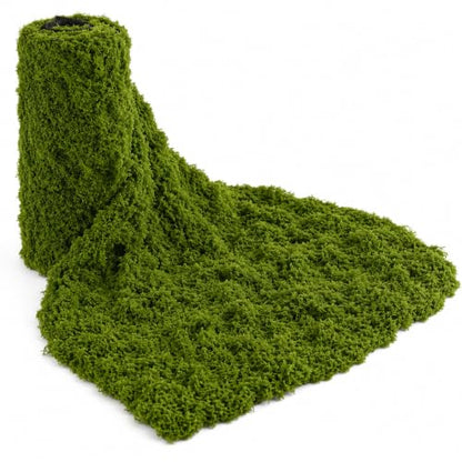 Fake Moss Runner 12 x 71 Inches - Realistic Artificial Green Moss Table Decor