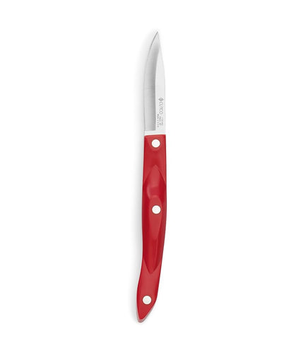 Cutco Paring Knife 2.75in Blade, Red Handle – Full Tang, High Carbon Stainless, USA Made