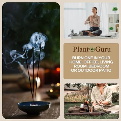 Nag Champa Incense Sticks 11" Bulk - 1 Bundle 85 to 100 Sticks - Smooth and Clean Long Burn Time, 45 to 60 Minutes.