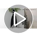 White Scalloped Velvet Wreath Sash for Front Door Decor - 2-Pack, 55 Inches