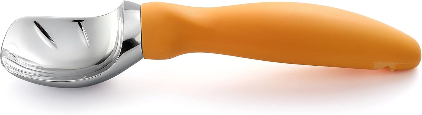 Spring Chef Ice Cream Scoop - Professional Heavy-Duty Sturdy Scooper with Soft Grip Handle | Ideal for Gelato, Sorbet, Cookie Dough