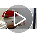 60 Inch LED Lighted Christmas Snowman Outdoor Decoration with Collapsible Design