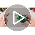 12Pcs Witch Christmas Ornament Set - Pink and Green Holiday Tree Decorations
