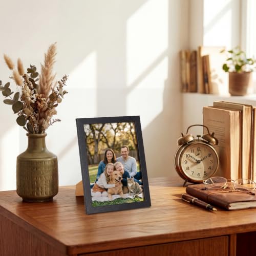 5x7 Inch Picture Frame Set of 22 - Black Wall & Tabletop Photos