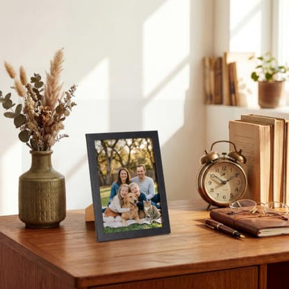 5x7 Inch Picture Frame Set of 22 - Black Wall & Tabletop Photos