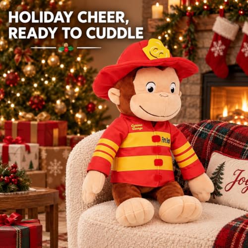 Cute Monkey Plush Pillow - 13 Inch Soft Stuffed Animal Toy - Style-4