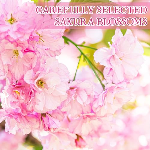 Natural Dried Cherry Blossom Flowers for Culinary & Craft Use - 450+ Pieces