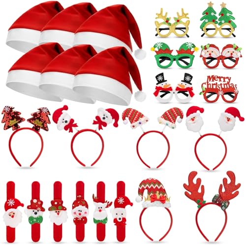 24PCS Christmas Accessories Set for Kids Adults - Party Supplies, Variation of THIS listing