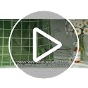 Heavy Duty Clear Shower Curtain Liner with Grid Pattern, 72x72 Inches, Green - Pack of 1