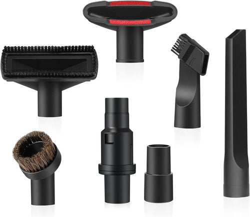 LANMU Vacuum Attachments - 1 1/4 Inch (32mm) Compatible with Shark Navigator & Rocket Vacuums | Home & Car Cleaning Kit