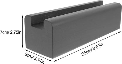 Uonlytech Floor Mirror Stand - Non-Slip Wooden Support Frame for Full-Length Mirrors | 9.84 x 3.14 x 2.75 Inches