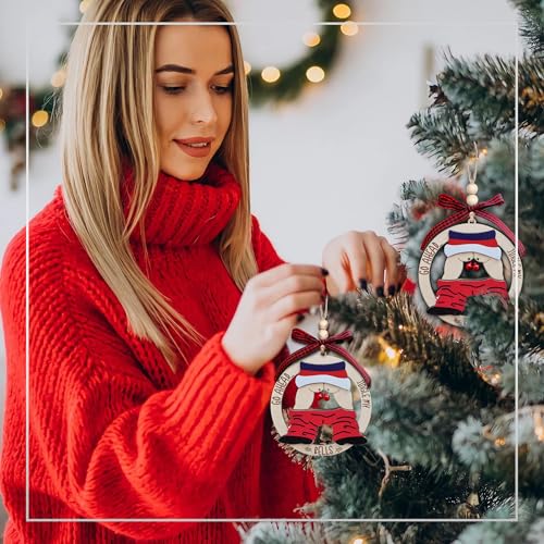 Funny Wooden Christmas Ornament - Jingle My Bell Holiday Decor for Adults
